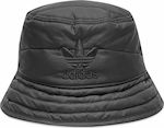 Adidas Originals Adicolor Trefoil Υφασμάτινo Ανδρικό Καπέλο Στυλ Bucket Μαύρο