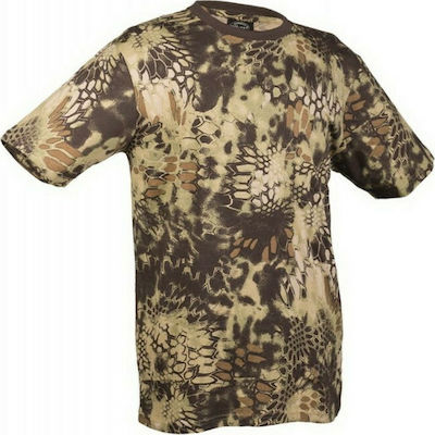 Mil-Tec Mandra Wood Camouflage T-shirt in Brown color