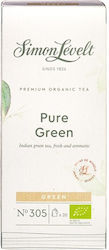 Simon Levelt Organic Product Green Tea Pure 20 Bags