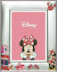 Disney Minnie Mouse Παιδική Κορνίζα Ασημένια Ροζ 9x13cm