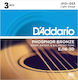 Daddario Acoustic Σετ Χορδών Phosphor Bronze Ακουστικής Κιθάρας 12 - 53" Regular Light