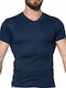 Apple Boxer Men's Short Sleeve Undershirt Marine