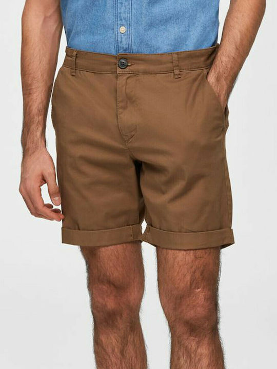 Ανδρική Βερμούδα Chino Καφέ