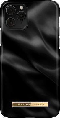 iDeal Of Sweden Fashion Plastic Back Cover Black Satin (iPhone 11 Pro)