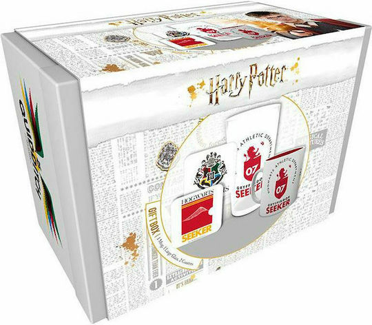 GB eye Quidditch Gift Box Cană Ceramică Albă