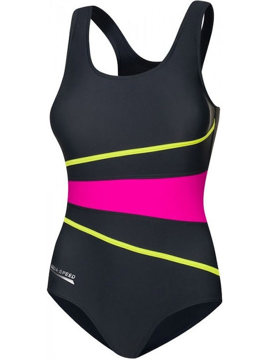 Aquaspeed ​​Stella Sportlicher Badeanzug Schwarz
