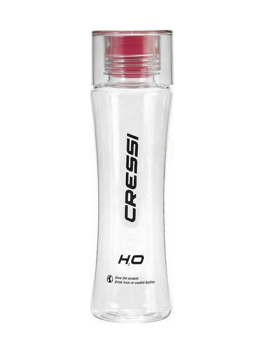 CressiSub Plastic Water Bottle 500ml Transparent