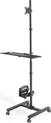 Digitus Floor Computer Stand with Casters (DA-90374)