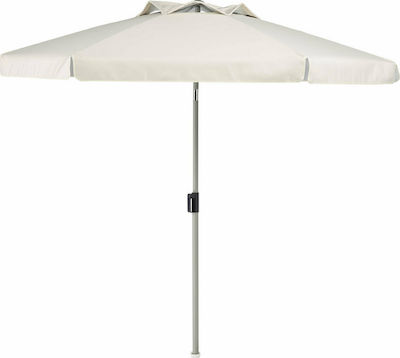 Terra Nation Kau Kiri Plus Beach Umbrella Aluminum Diameter 2m White