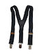 Energiers Kids Suspenders with 3 Clips Navy Blue