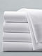 Sunshine Menta Hotel Sheet White King Size 280x300cm Cotton & Polyester 1pcs