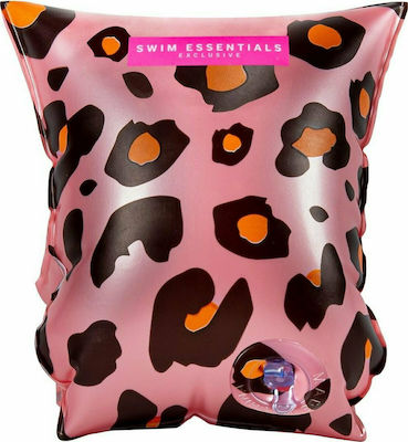 Swim Essentials Μπρατσάκια Κολύμβησης Pink Leopard 2-6 Ετών Ροζ