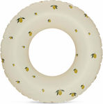 Konges Slojd Lemon Kids' Swim Ring with Diameter 52cm. for 3-6 Years Old White Lemon KS2403