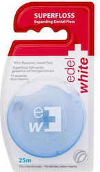 Edel White Expanding Superfloss Οδοντικό Νήμα 25m Edel White Expanding Superfloss Οδοντικό Νήμα 25m