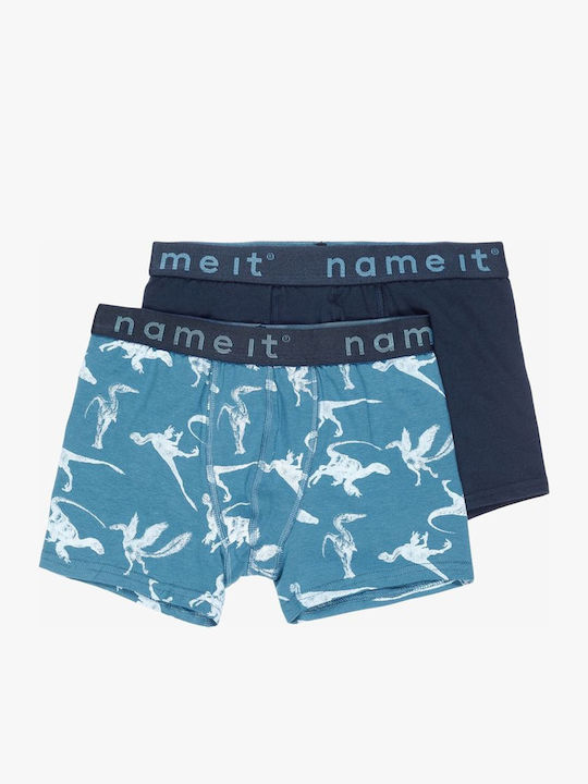 Name It Kids Set with Boxers Blue 2pcs