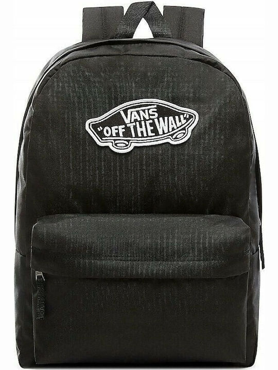 Vans Skoolvans Sports School Training School Bag Backpack Junior High-High School in Black color 22lt