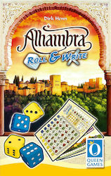 Queen Games Board Game Alhambra Roll & Write for 1-5 Players 8+ Years 10532 (EN)