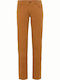 Hose Elastisch in Schlanker Passform Orange