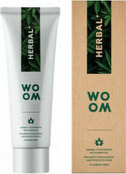 Woom Herbal+ Toothpaste Fluoride Free 75ml Woom Herbal+ Toothpaste Fluoride Free 75ml