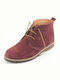 Kuros Castor Boots, Model 169, Bordeaux color