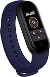 M6 Smart Band with Heart Rate Monitor Blue