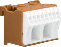 Hager Stromverteilungsblock Schnelle Verbindung 10 Phasenverbindungen KN10P