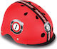 Globber Elite Lights Kids' Helmet for City Bike Red XS/S (48-53 cm), New Red