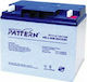 Pattern Battery Μπαταρία Φωτοβολταϊκών Κλειστού Τύπου 12V 17Ah (PT17-12 PTN)