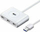 Ugreen CR113 USB 3.0 Hub 4 Anschlüsse mit USB-A...