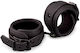 IntoYou Ankle Cuffs Vegan Leather Handcuffs in Black Color