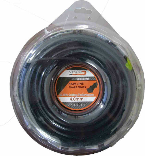 Visco Parts 4029 Μεσινέζα Τετράγωνη Μήκους 27m και Πάχους 4mm