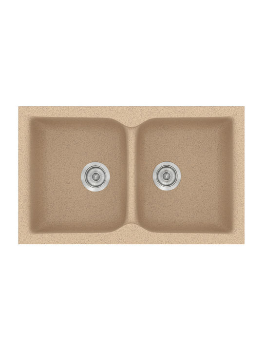 Sanitec Classic Undermount Sink Synthetic Grani...