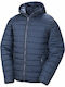 Result Core Men's Winter Puffer Jacket Windproof Navy Blue