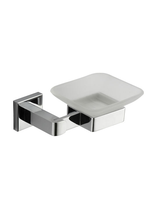 Ravenna Opera Plus Inox Soap Dish Wall Mounted Silver