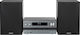 Kenwood Ηχοσύστημα 2.0 M-918DAB-H 100W με CD / Digital Media Player, WiFi και Bluetooth Ασημί