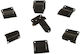 Hermes Legs for Roof Bars Bar Ends Kit Kia Cerato 4pcs