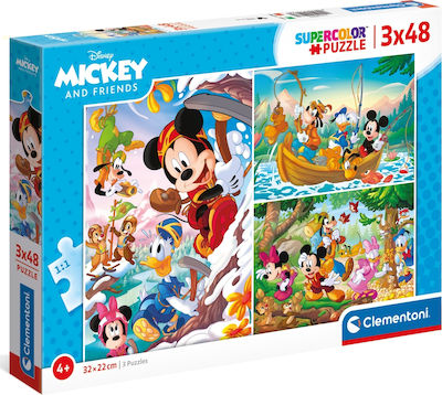 Παιδικό Puzzle Mickey and Friends 96pcs για 4+ Ετών Clementoni