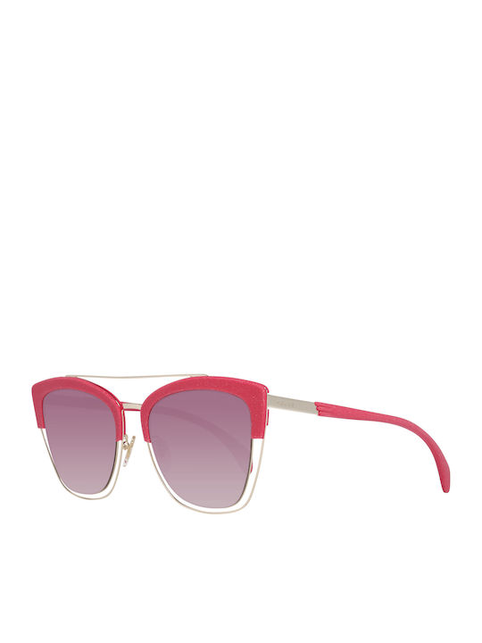 Police Women's Sunglasses with Pink Acetate Frame PL618 8FFX