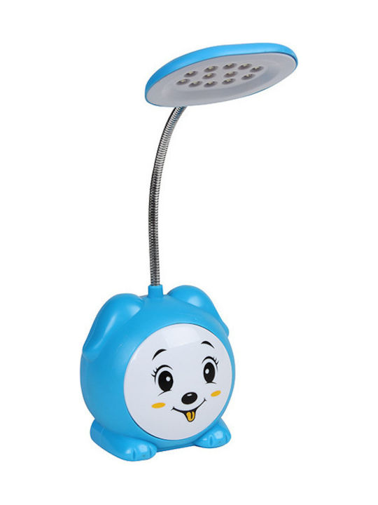 Keskor Led Kids Desk Lamp Emotions Blue 8.5x7.5x24cm