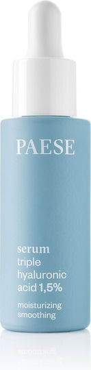 Paese Triple Acid 1,5% Moisturizing & Anti-aging Serum Face with Hyaluronic Acid for Detoxification 30ml
