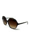 Prime Women's Sunglasses with Brown Tartaruga Plastic Frame 2593 PK03