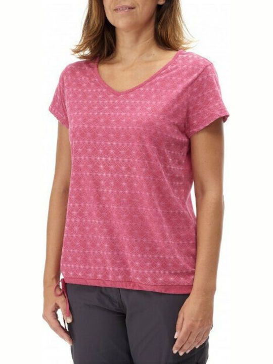 Kampass Women's Hiking T-shirt Fuchsia
