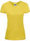 Russell Europe R-155F-0 Women's T-shirt Yellow