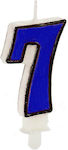 Cb cases Birthday Candle Number "7" in Blue Color 31354