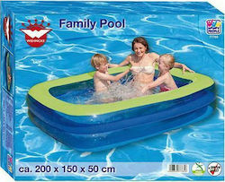 Happy People Pool Aufblasbar Inflatable Pool 200x150x50cm 200x150x50cm