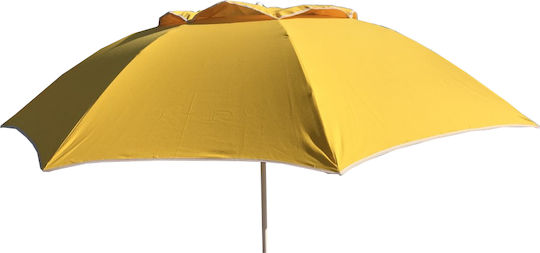 Golden Fleece Strandsonnenschirm Durchmesser 2m Gelb