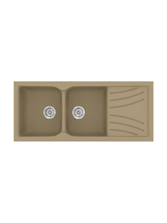 Sanitec Classic Undermount Sink Synthetic Grani...