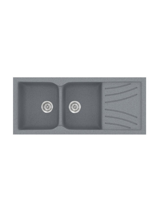 Sanitec Classic Undermount Sink Synthetic Grani...