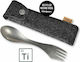 Light My Fire Spork Kit Titanium Прибори за към...