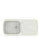 Sanitec Classic 03-02-00 Drop-In Chiuvetă din Granit Sintetic L97xW51cm Granit alb